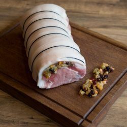 Fruity Stuffed Loin of Pork